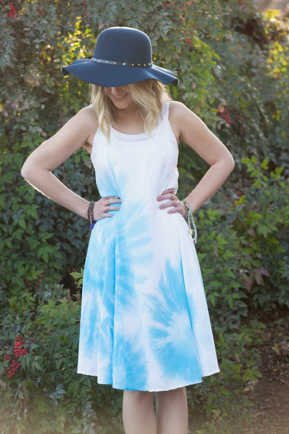 Bullseye Pastel Tie Dye Dress