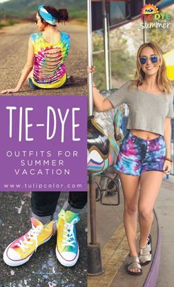 Picture of How to Pack Tie Dye for Summer Vacation