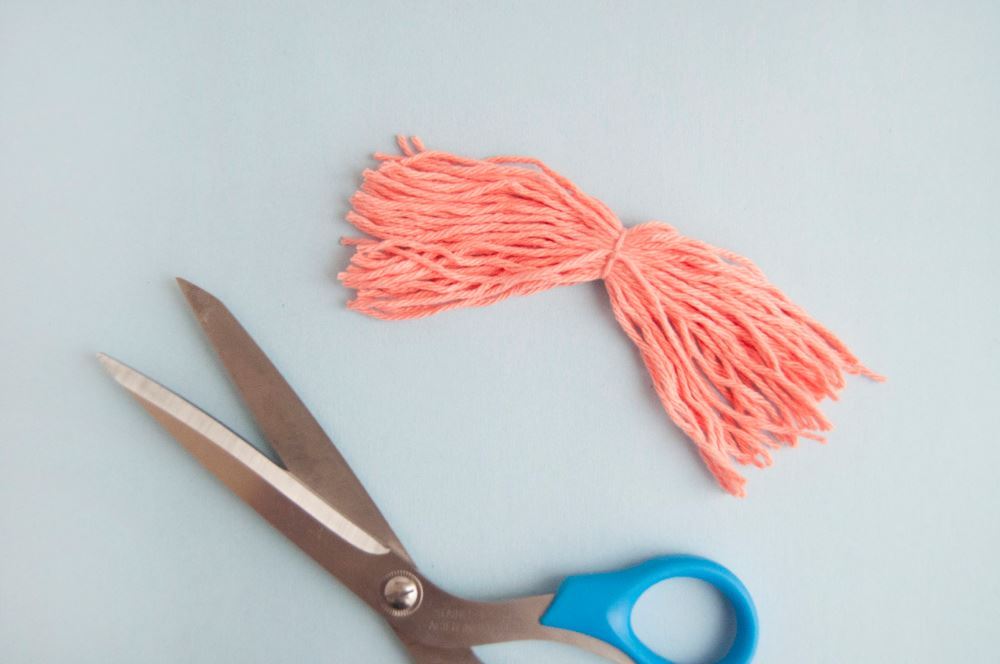 Tie-Dye Tassel Baskets with Tulip Two-Minute Tie Dye