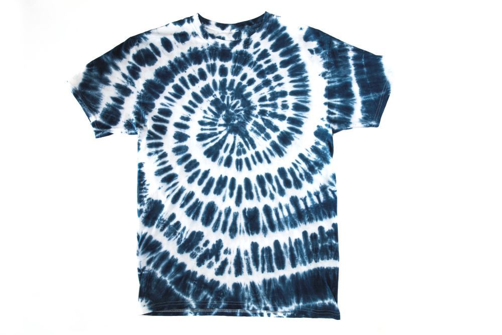 Tulip Tie Dye Spiral Pattern Ideas - 1 color