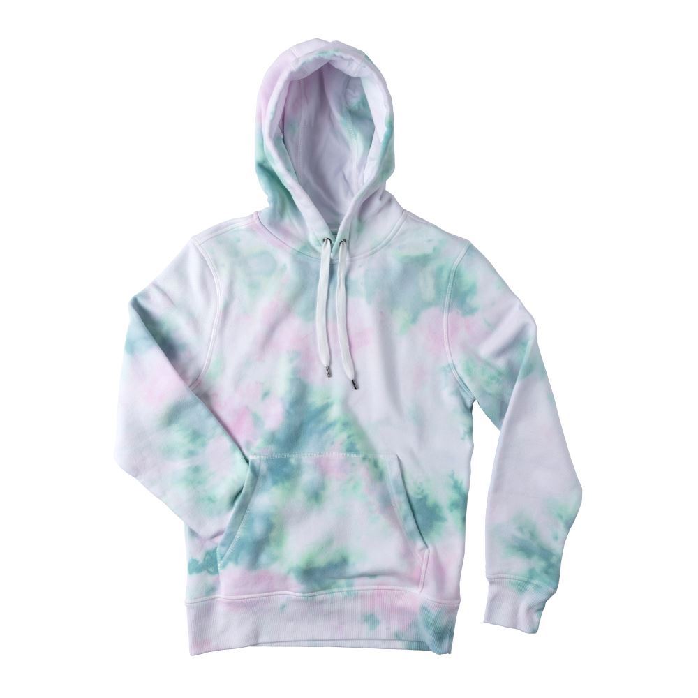 Pastel Crumple Tie-Dye Sweatshirt