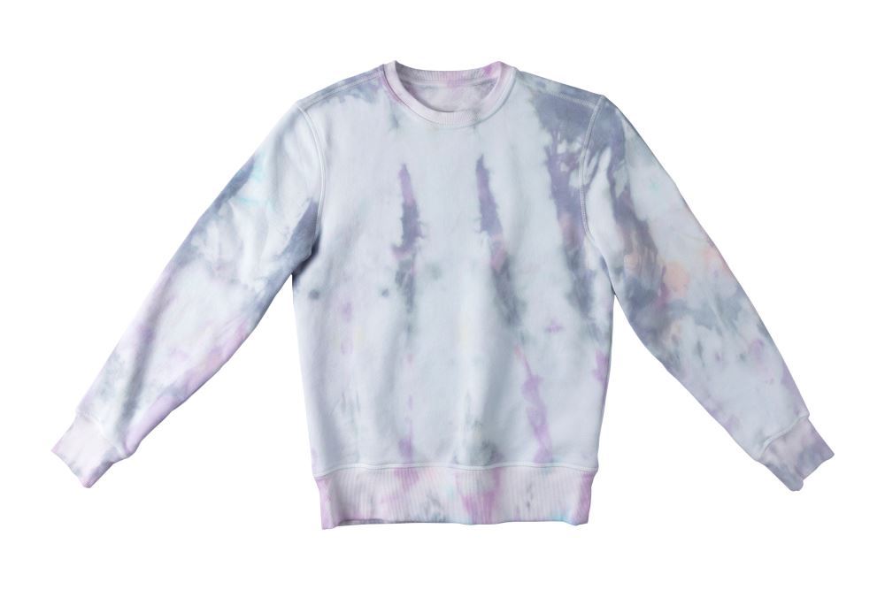 Ice Dye Pastel Tie-Dye Sweatshirt