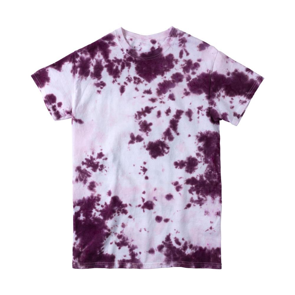 Purple Crumple Tie-Dye T-shirt