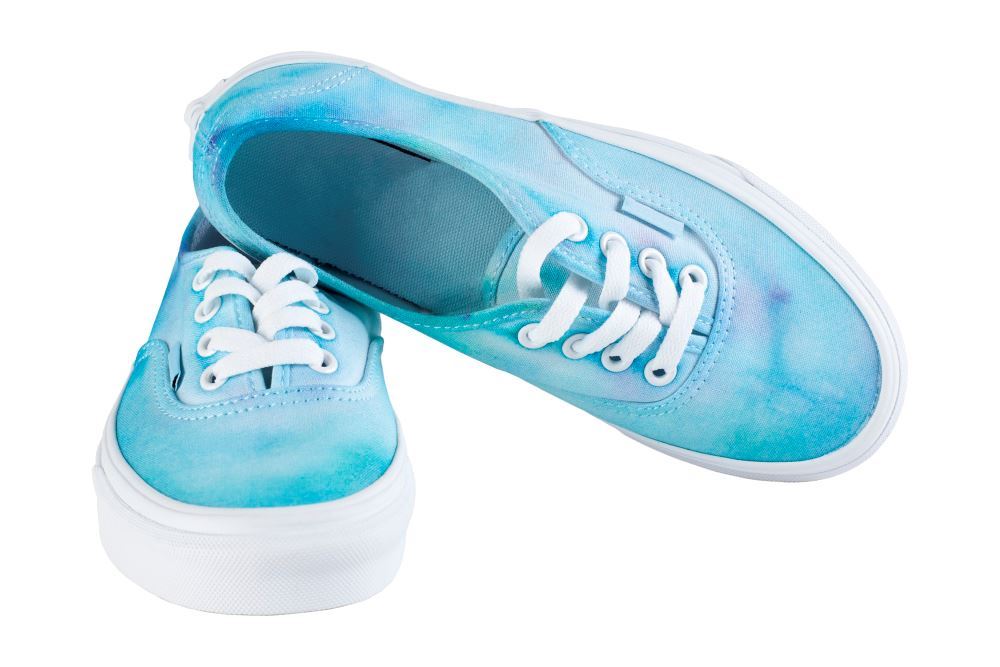 Ice Tie-Dye Shoes