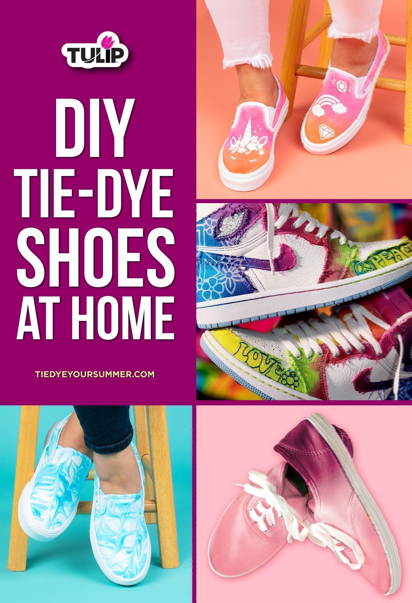 Top Techniques to DIY Tie-Dye Shoes at Home