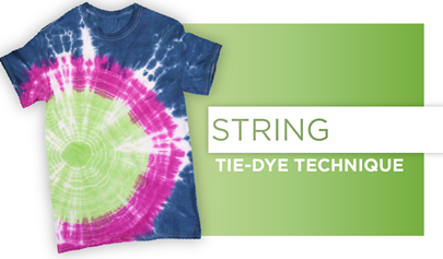 string-tie-dye-technique