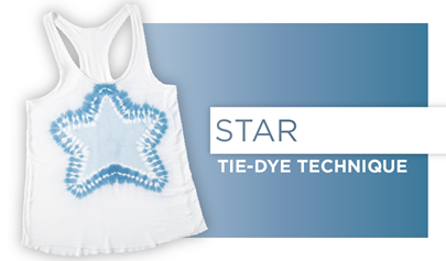 Star Tie-Dye Technique
