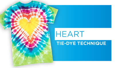 How to Heart Tie Dye