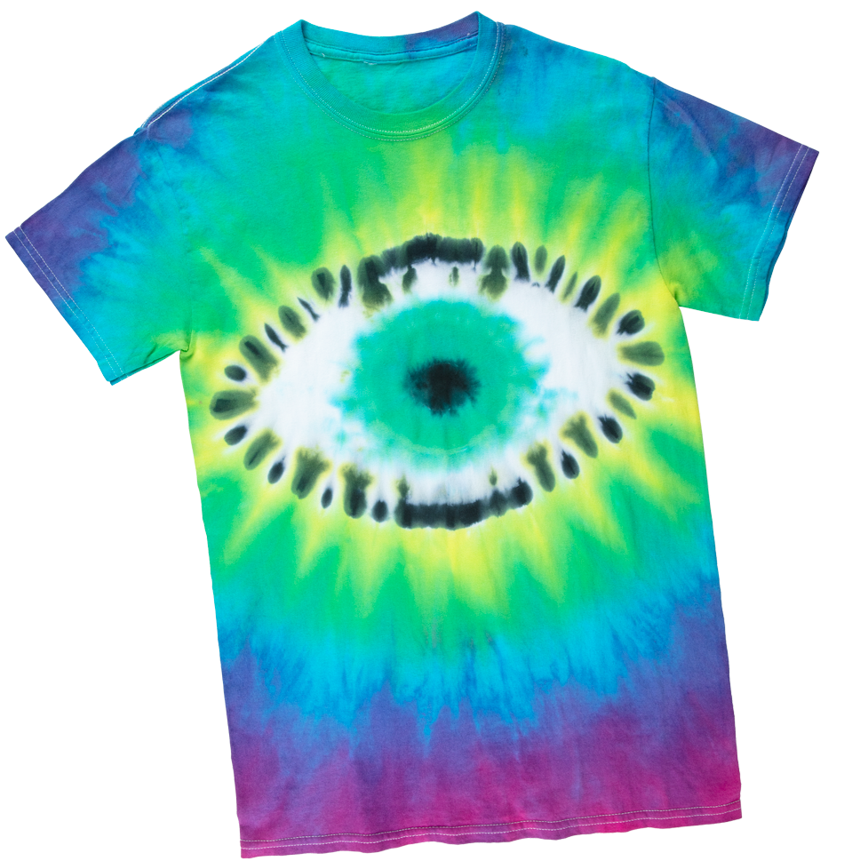 Picture of Eyeball Tie-Dye Technique